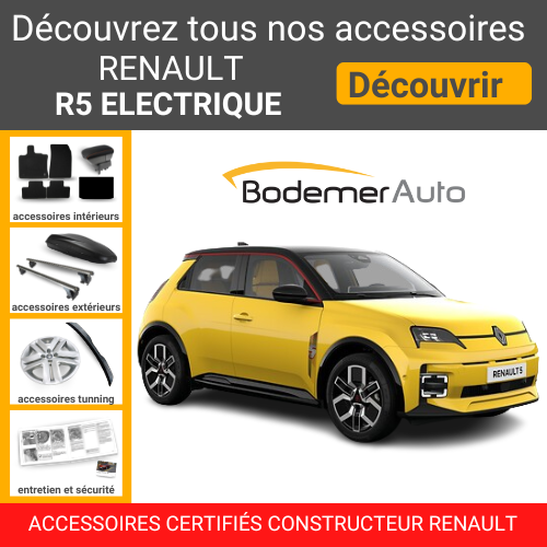 bac de coffre r5 electrique